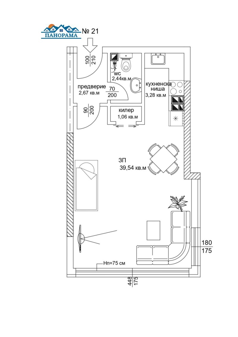 À vendre  Studio Plovdiv , Sadiiski , 40 m² | 57292563
