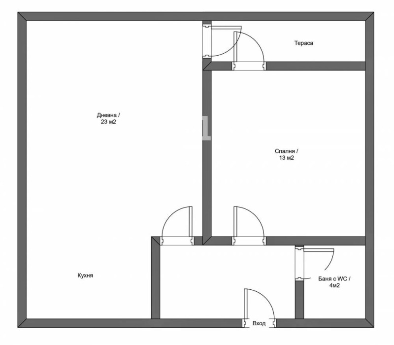 À venda  1 quarto Sofia , Malinova dolina , 66 m² | 82271824 - imagem [6]