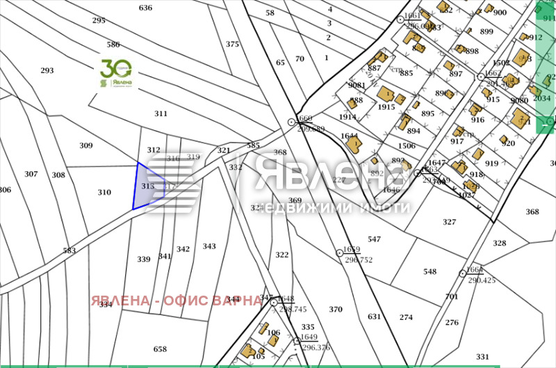 Продава ПАРЦЕЛ, гр. Варна, Виница, снимка 1 - Парцели - 49265179