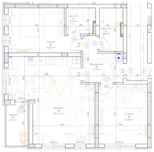 Na prodej  2 ložnice Plovdiv , Belomorski , 106 m2 | 72708023 - obraz [3]
