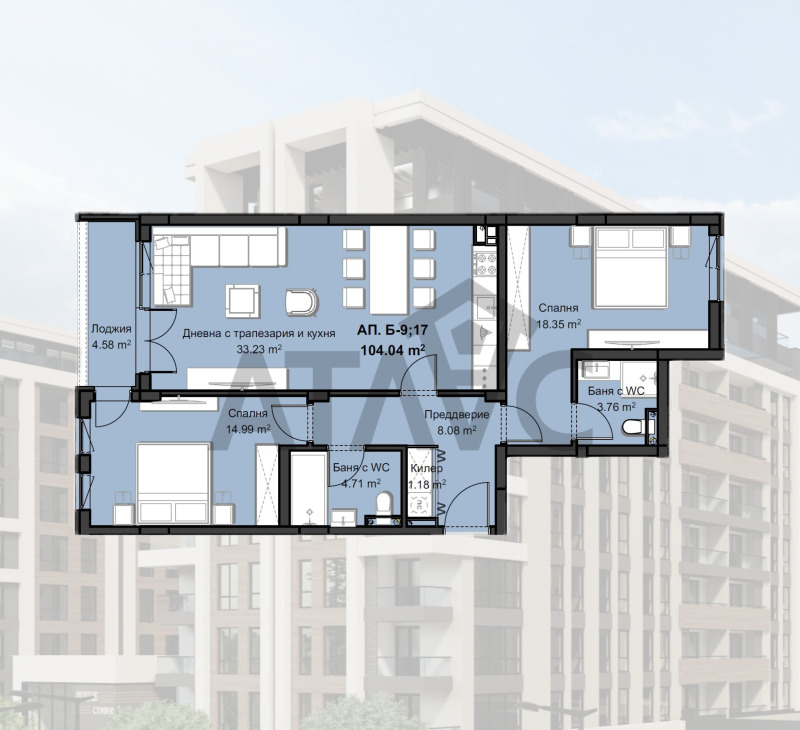 Продава  3-стаен град Пловдив , Христо Смирненски , 129 кв.м | 57505277