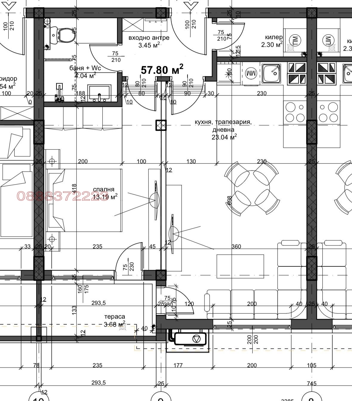 Продава 2-СТАЕН, гр. Пловдив, Кършияка, снимка 3 - Апартаменти - 55013655