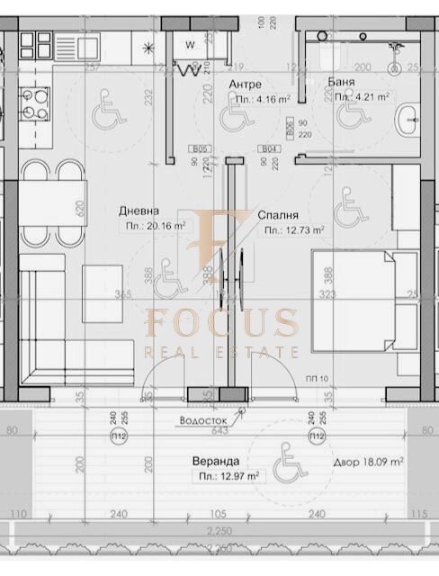 Till salu  1 sovrum region Plovdiv , Markovo , 73 kvm | 18139483 - bild [3]