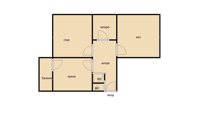 Zu verkaufen  1 Schlafzimmer Sofia , Sweta Troiza , 56 qm | 41480749 - Bild [11]