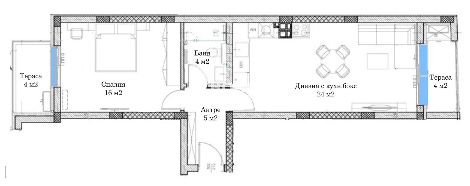 Продава 2-СТАЕН, гр. Пловдив, Център, снимка 2 - Апартаменти - 52488959