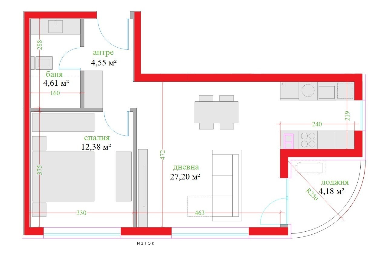 Продава 2-СТАЕН, гр. Варна, Трошево, снимка 17 - Апартаменти - 55022303