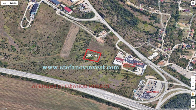 Продава ПАРЦЕЛ в област Варна, гр. Аксаково - 2800 кв.м / 80 000 € » 156 466.40 лв., АГЕНЦИЯ СТЕФАНОВ ИНВЕСТ