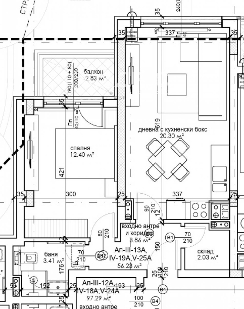 Продава 2-СТАЕН, гр. София, Манастирски ливади, снимка 1 - Aпартаменти - 47599736