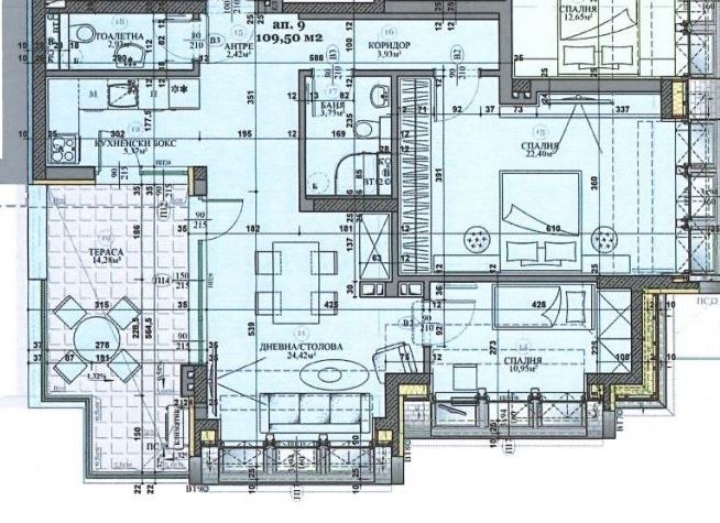 Продава  3-стаен град София , Хаджи Димитър , 124 кв.м | 28950589 - изображение [2]