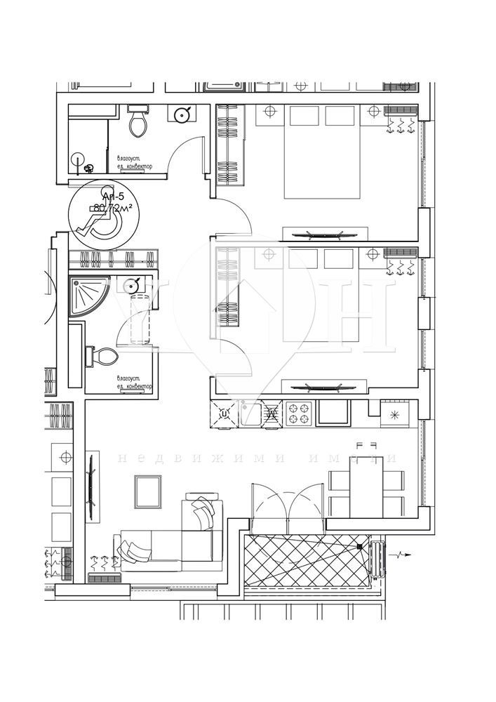 Продава 3-СТАЕН, гр. София, Овча купел, снимка 4 - Апартаменти - 54024746