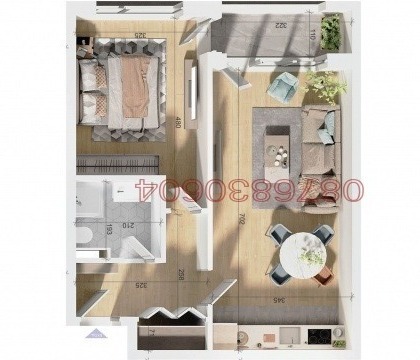 Продава 2-СТАЕН, гр. Пловдив, Тракия, снимка 13 - Апартаменти - 52533964