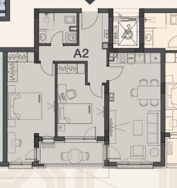 Продается  2 спальни София , Овча купел 1 , 90 кв.м | 62493676 - изображение [3]