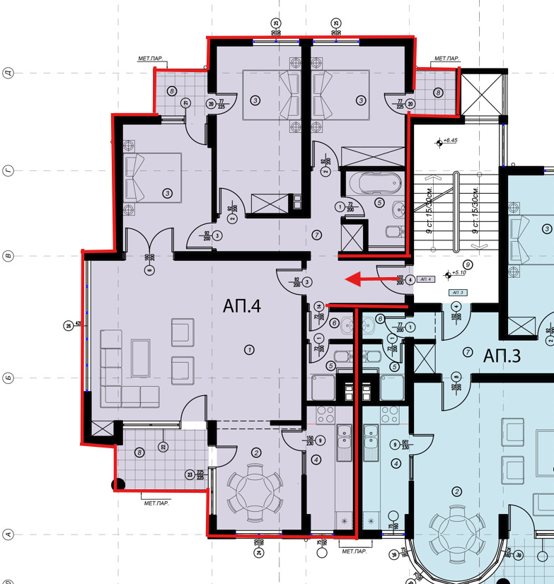 Продава 4-СТАЕН, гр. София, Манастирски ливади, снимка 9 - Aпартаменти - 48387919