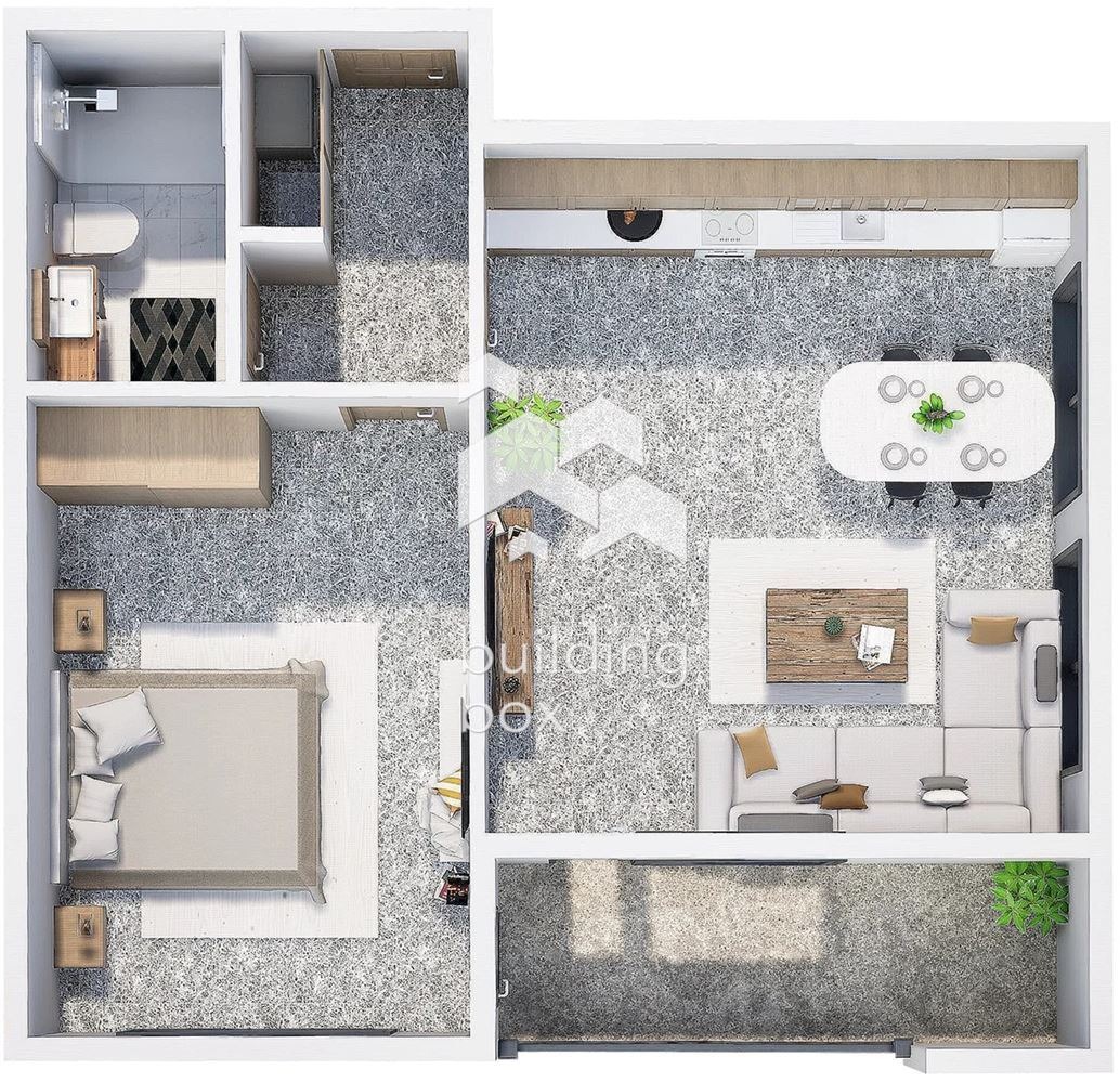 Продава 2-СТАЕН, гр. Пловдив, Христо Смирненски, снимка 3 - Апартаменти - 54421538