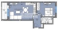 Продава  2-стаен град Пловдив , Младежки Хълм , 74 кв.м | 51537967 - изображение [6]