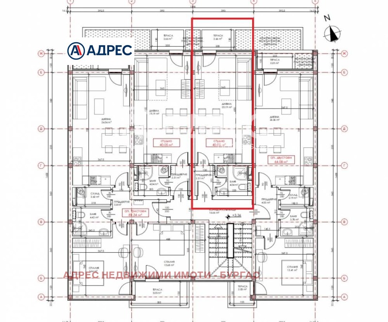 Продава  1-стаен област Бургас , гр. Приморско , 45 кв.м | 84075787 - изображение [3]