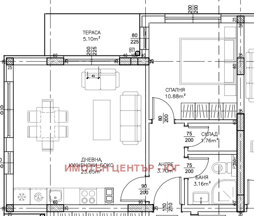 En venta  1 dormitorio Sofia , Malinova dolina , 64 metros cuadrados | 17722296 - imagen [8]