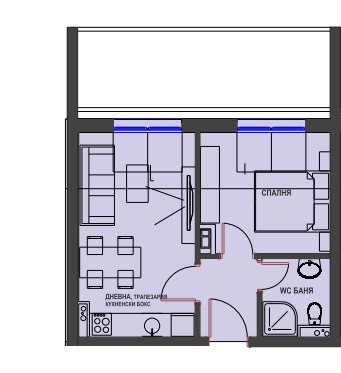 Продава 2-СТАЕН, гр. Бургас, Братя Миладинови, снимка 1 - Aпартаменти - 47953035