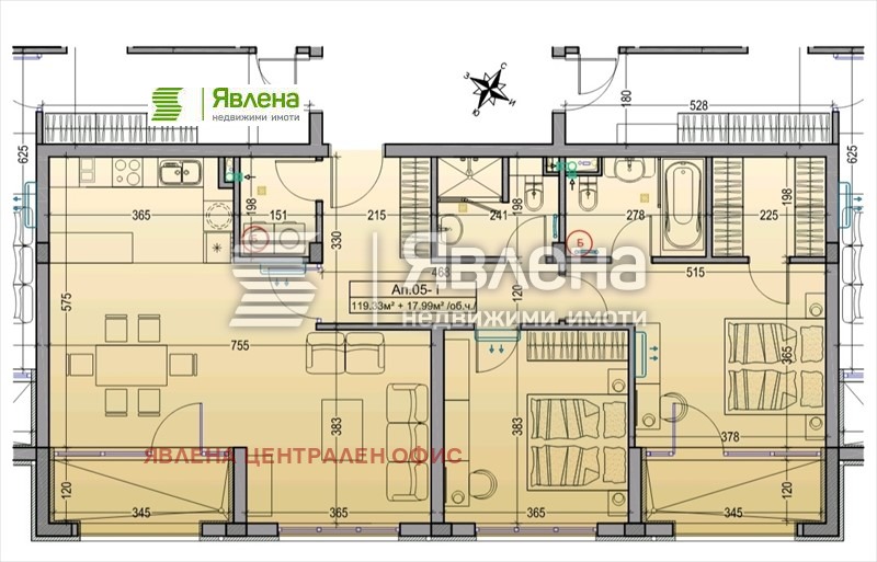 Продается  2 спальни София , Драгалевци , 137 кв.м | 59265291 - изображение [13]