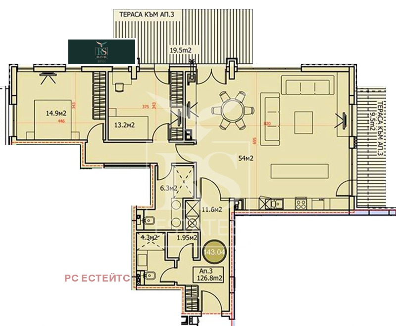 For Sale  2 bedroom Sofia , Dragalevtsi , 143 sq.m | 50511181 - image [9]