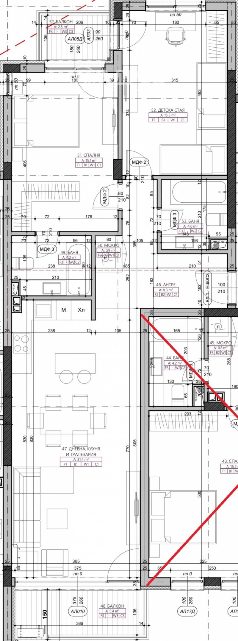 Продава 3-СТАЕН, гр. София, Манастирски ливади, снимка 4 - Апартаменти - 52561818