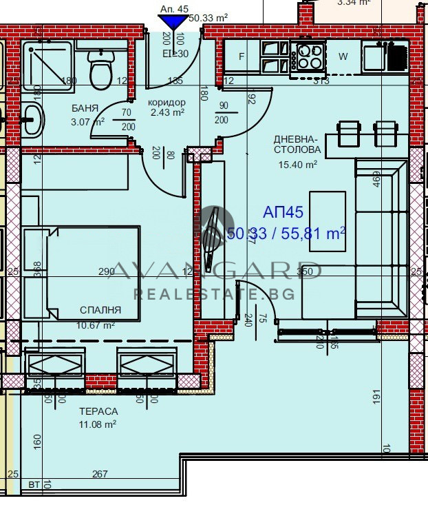 De vânzare  1 dormitor Plovdiv , Hristo Smirnensci , 56 mp | 27184498 - imagine [4]