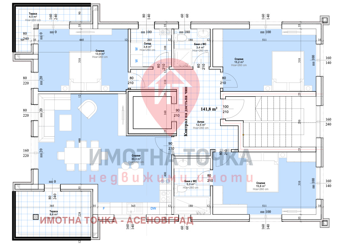 Продава 3-СТАЕН, гр. Асеновград, област Пловдив, снимка 2 - Апартаменти - 53239609