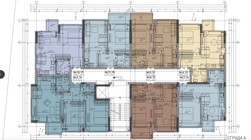 Продаја  1 спаваћа соба Софија , Малинова долина , 58 м2 | 68402355 - слика [5]