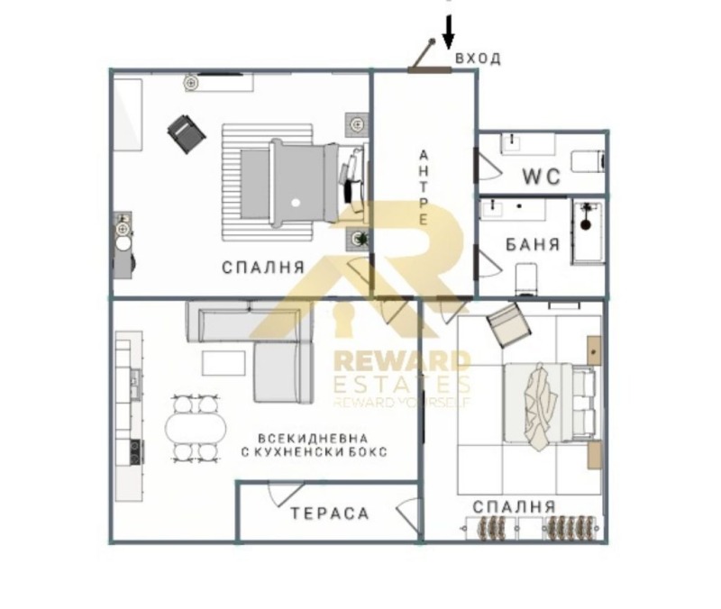 In vendita  2 camere da letto Sofia , Malinova dolina , 94 mq | 67020073 - Immagine [9]
