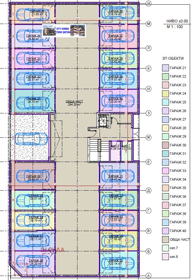 Na prodej  Гараж, Паркомясто Stara Zagora , Železnik - iztok , 24 m2 | 84891590 - obraz [2]