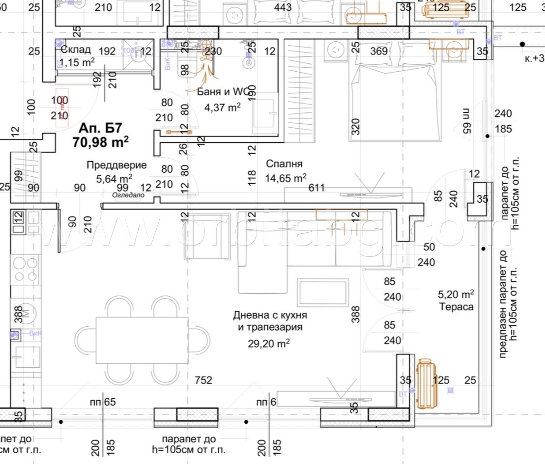 Продава 2-СТАЕН, гр. София, Малинова долина, снимка 12 - Апартаменти - 53647672