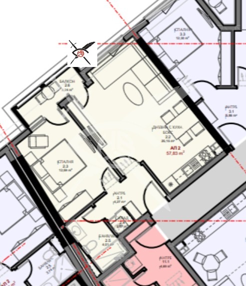 Продава 2-СТАЕН, гр. Поморие, област Бургас, снимка 1 - Aпартаменти - 49126482