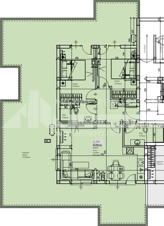 Продава 3-СТАЕН, гр. Пловдив, Южен, снимка 6 - Aпартаменти - 46604425