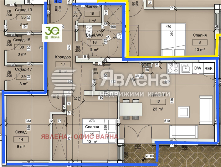 Продава 3-СТАЕН, гр. Варна, Виница, снимка 3 - Апартаменти - 53714416