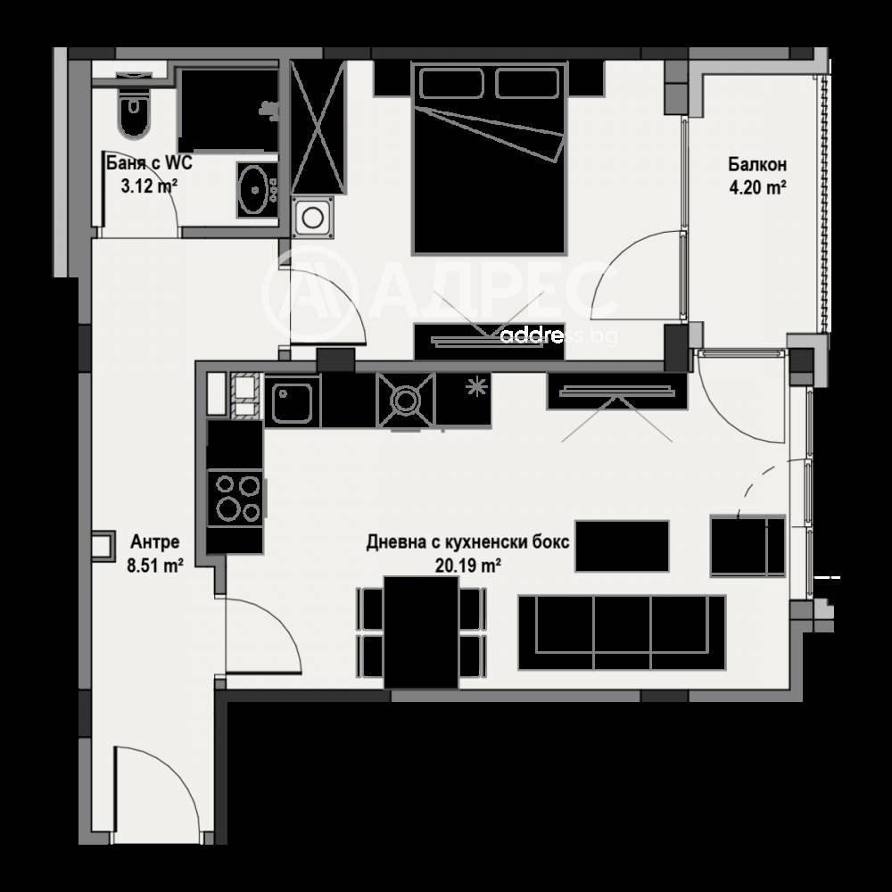 Продава 2-СТАЕН, гр. София, Витоша, снимка 4 - Апартаменти - 54251176