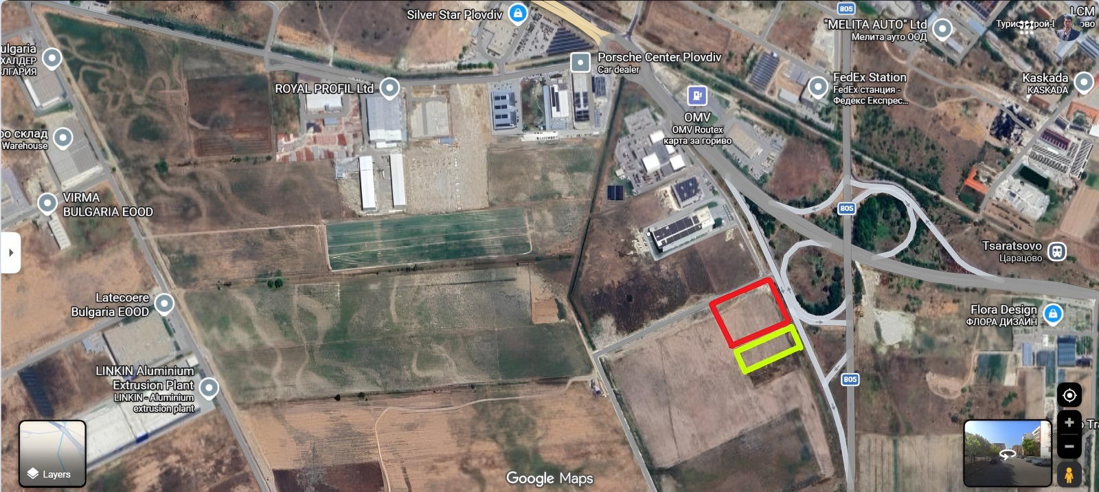 Продава ПАРЦЕЛ, гр. Пловдив, Индустриална зона - Север, снимка 3 - Парцели - 54278083