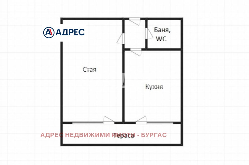 Na prodej  1 ložnice Burgas , Akaciite , 53 m2 | 95022158 - obraz [4]