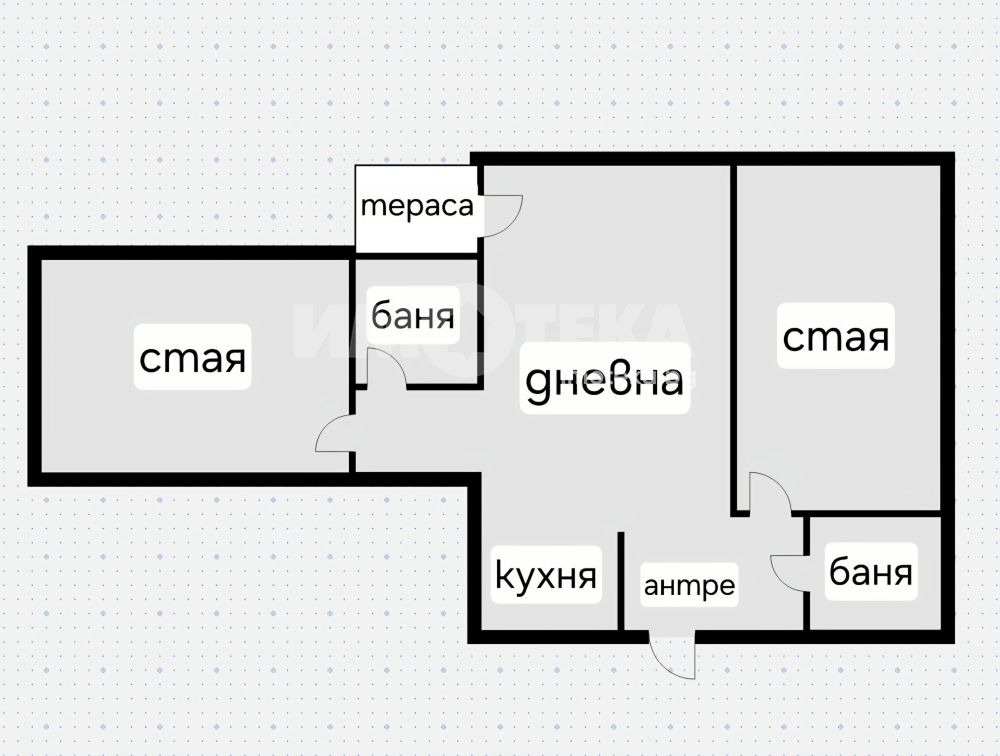 Продава 3-СТАЕН, гр. София, Редута, снимка 10 - Апартаменти - 54461570