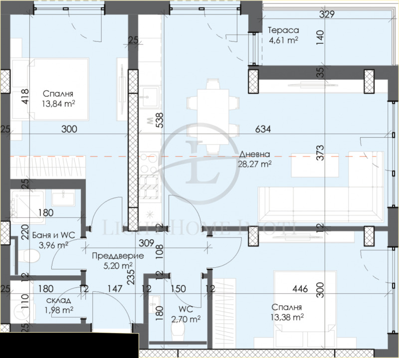 Продава 3-СТАЕН, гр. Пловдив, Тракия, снимка 4 - Aпартаменти - 49315536