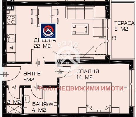 Продава  2-стаен град Пловдив , Кършияка , 68 кв.м | 43598204 - изображение [2]