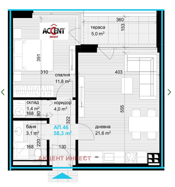 Продава 2-СТАЕН, гр. Варна, Аспарухово, снимка 2 - Апартаменти - 54204318