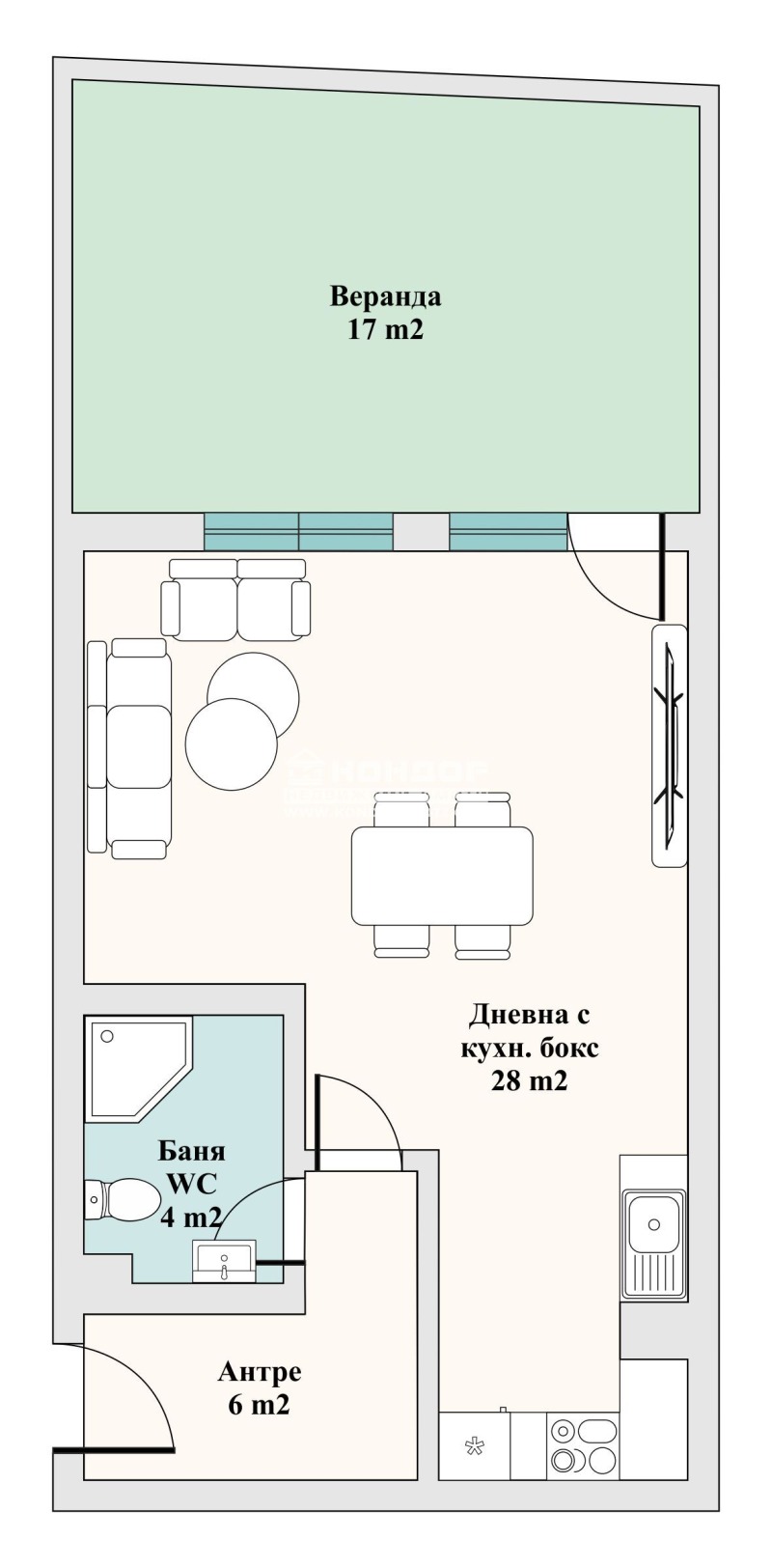 Продаја  Студио Пловдив , Вастанически , 69 м2 | 38209047 - слика [2]