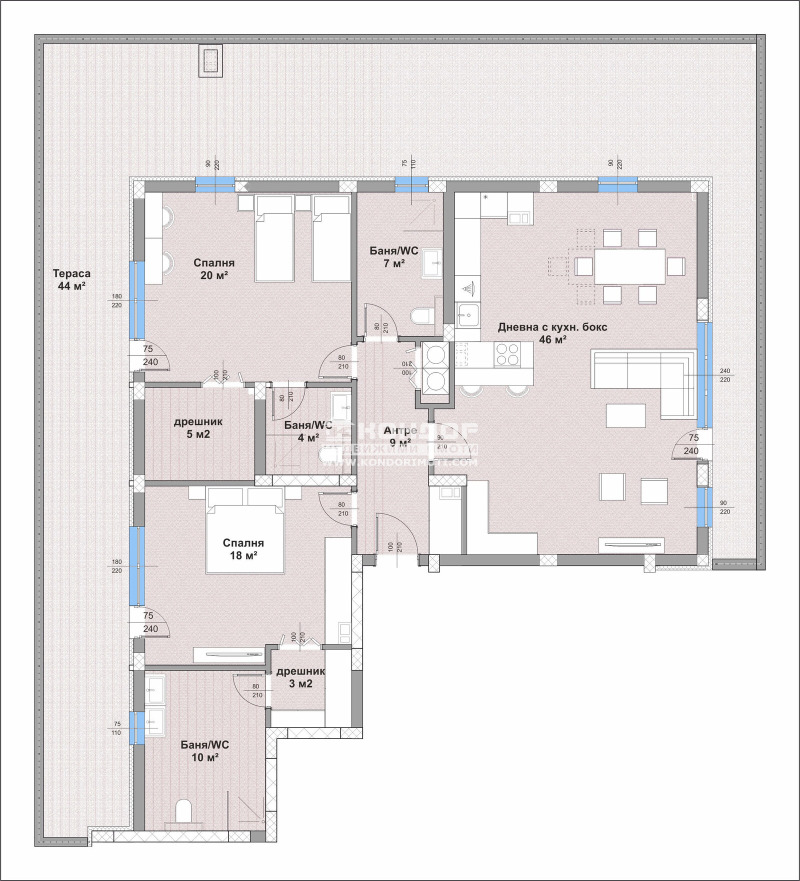 Продава  3-стаен град Пловдив , Въстанически , 265 кв.м | 41433272 - изображение [4]