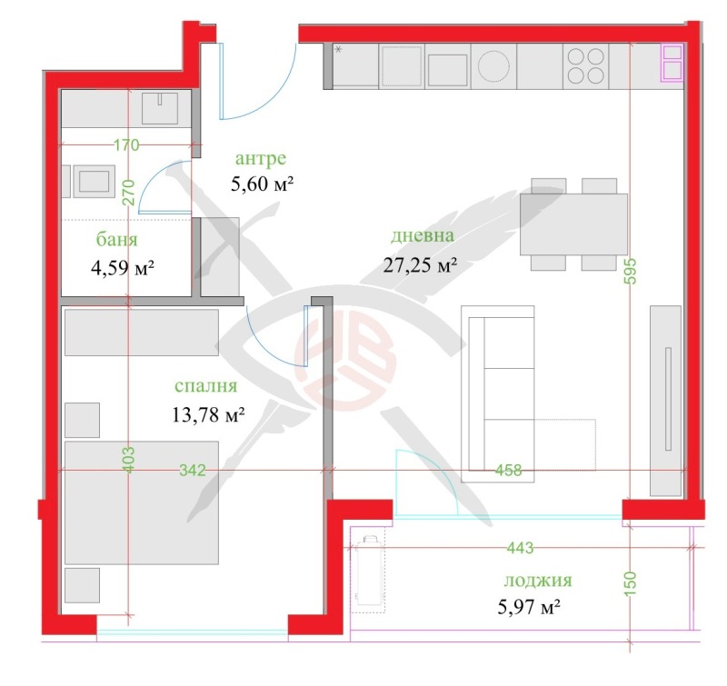 Продава 2-СТАЕН, гр. Варна, Трошево, снимка 2 - Aпартаменти - 49577236