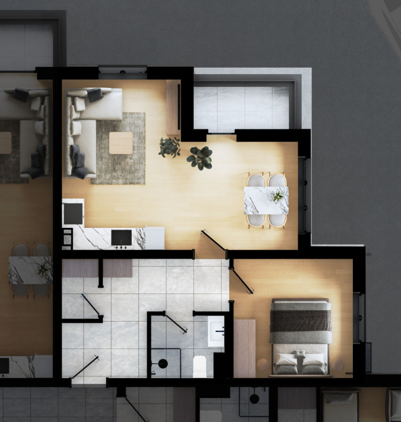 Na prodej  1 ložnice Sofia , Družba 2 , 75 m2 | 72127820 - obraz [2]