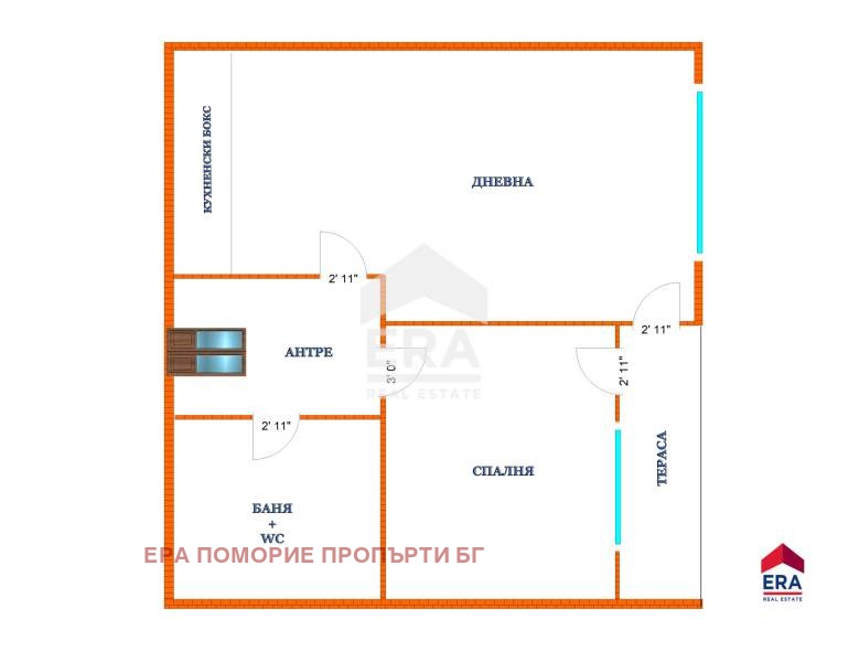 Na sprzedaż  1 sypialnia region Burgas , Pomorie , 61 mkw | 34547334 - obraz [6]