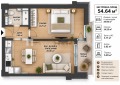 Продава  2-стаен град София , Манастирски ливади , 66 кв.м | 74024685 - изображение [6]