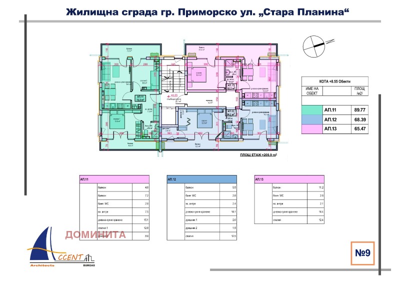 Продава 3-СТАЕН, гр. Приморско, област Бургас, снимка 8 - Aпартаменти - 48783034