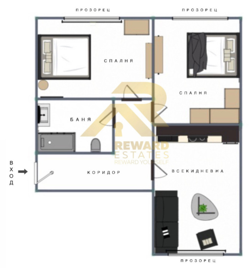 Na sprzedaż  2 sypialnie Pernik , Mogilicze , 70 mkw | 38713548 - obraz [7]