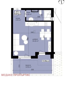 1-СТАЕН, 64 m2
